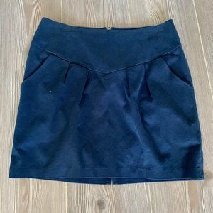 Silence + Noise size 4 navy skirt
